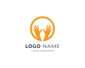 Hand Care Logo Template