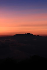 beutiful landsape sunrise over the Bromo mountain
