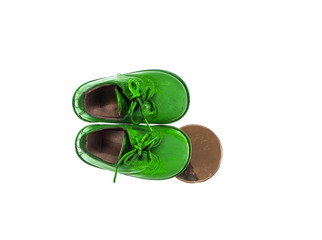 St. Patrick's Day, green shoes