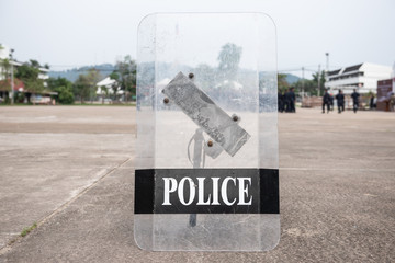 Annual training review, riot police, crowd contro