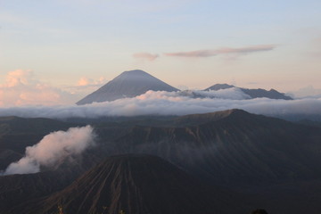 pictorial bromo mountain of the east java, Indonesia