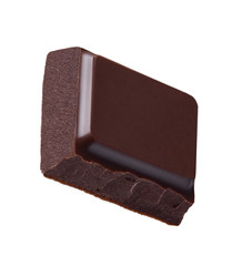 chocolate piece sweet food dessert falling