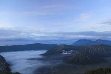 pictorial bromo mountain of the east java, Indonesia