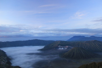 pictorial bromo mountain of the east java, Indonesia