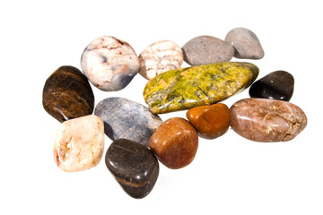 stone isolated on white background