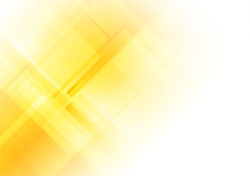 Abstract geometric shapes yellow background
