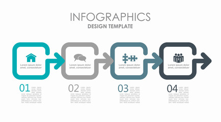 Infographic design template with place for your data. Vector illustration.