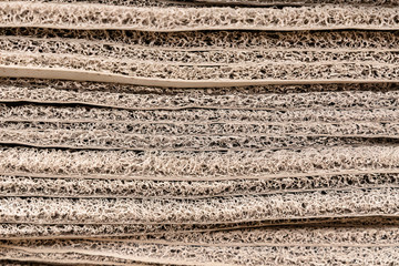 building material - beige plastic door mats