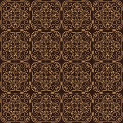 floral seamless vector pattern