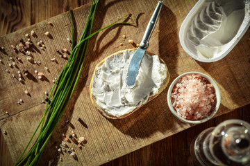 cottage cheese and spring time 