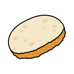 Cartoon Slice of Bread