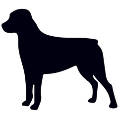 dog silhouette