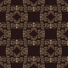 floral seamless vector pattern