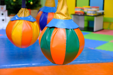 Children playground in a nursery school