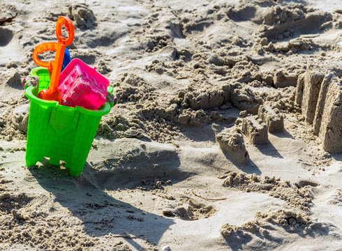 sandbox toys set sand castle building