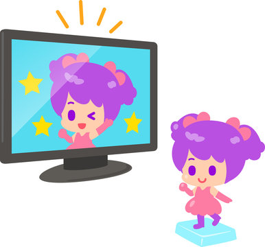 アニメキャラクターのフィギュア