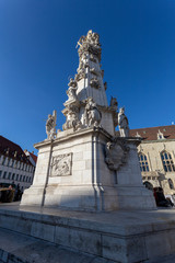 Fototapeta na wymiar Holy Trinity Column in Budapest