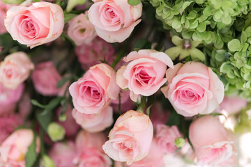 Mixed wedding flower, Multi colored floral background