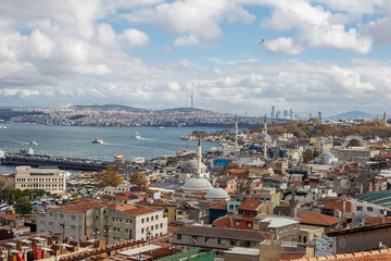 Obraz premium Most Galata, Stambuł, Turcja
