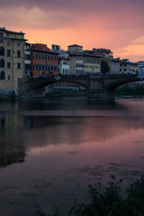 Obraz premium Coucher de soleil de Florence