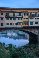 Fototapeta na wymiar Coucher de soleil de Florence