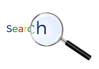 magnifying glass - search web internet