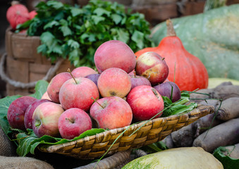 fresh fruits and vegetables