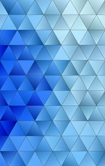 Obraz premium Triangular 3d, modern background