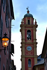 church in italy,bell tower,clock,old,religion,ancient,tourism,