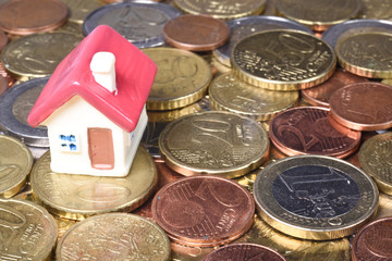 argent euro banque monnaie maison