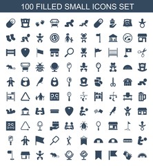 100 small icons