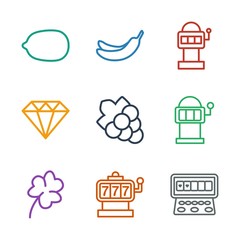 9 icons