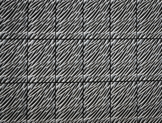 Aluminum abstract silver metal design background