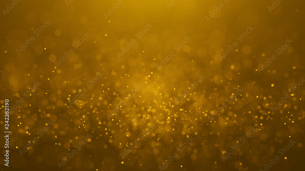 Poster dust particles. abstract background of particles. 3d rendering. dots background. futuristic digital 