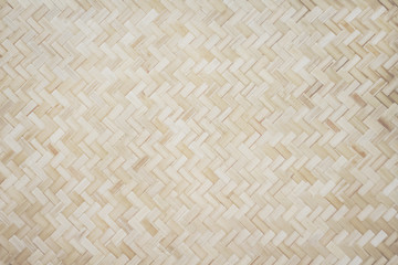 Wood woven mat texture nature seamless patterns for light brown wall background
