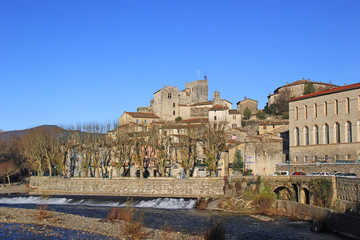 Laroque village, France.