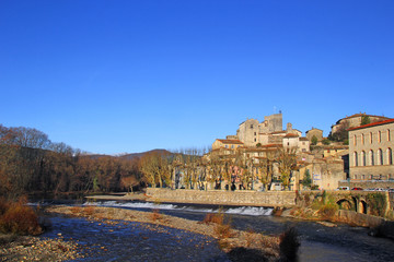 Laroque village, France.