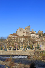 Laroque village, France.