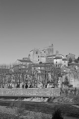 Laroque village, France.