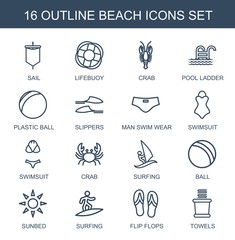beach icons