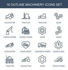 machinery icons