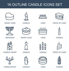 candle icons