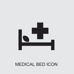 Obraz premium medical bed icon