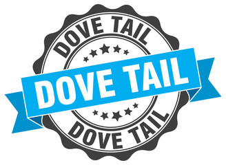 dove tail stamp. sign. seal