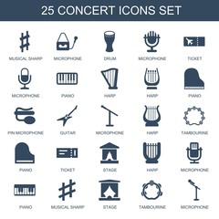 concert icons