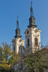 Fototapeta premium Orthodox St. Nicholas Cathedral in town of Srijemski Karlovci, Vojvodina, Serbia
