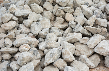 crushed stone background. stone for wave protection
