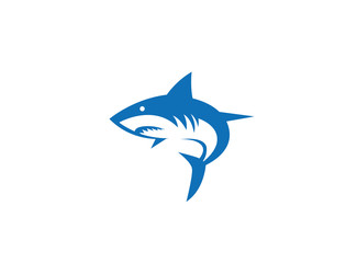 Shark Fish Logo Vector Image