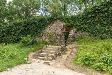 Beautiful old stone stairs