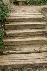 Beautiful old stone stairs